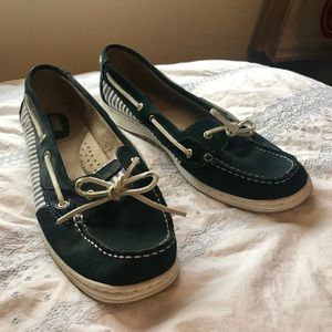 Navy Boat Shoes